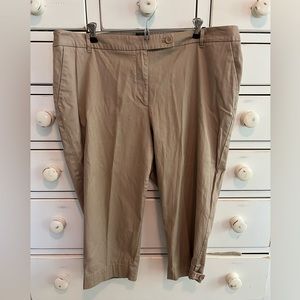Talbots Brown Pants Size 22W